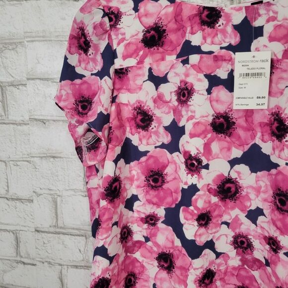 NWT J. Crew Teledo Floral blouse - Picture 4 of 14